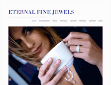 Tablet Screenshot of eternalfinejewels.com